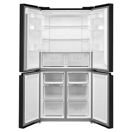 Vox 4 door Refrigerators Black Glass Inverter