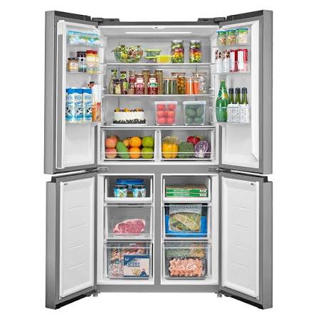 Vox 4 Door Refrigerators Inox Inverter Compressor