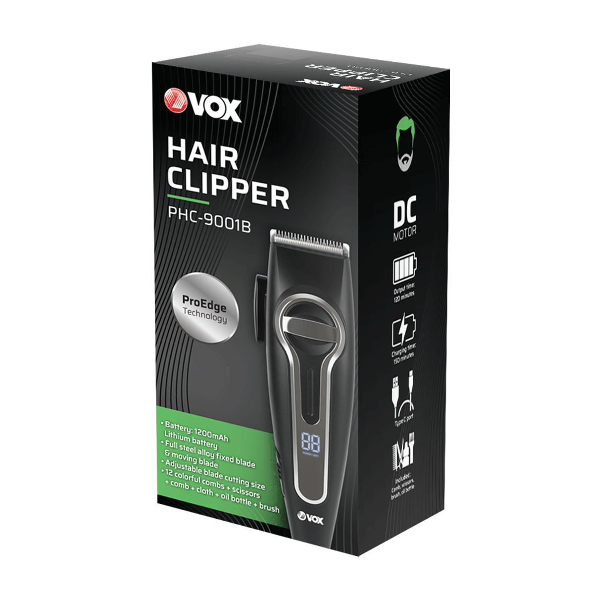 Vox Hair Clippers PHC9001B